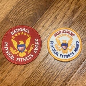 National Physical Fitness Award Patches
